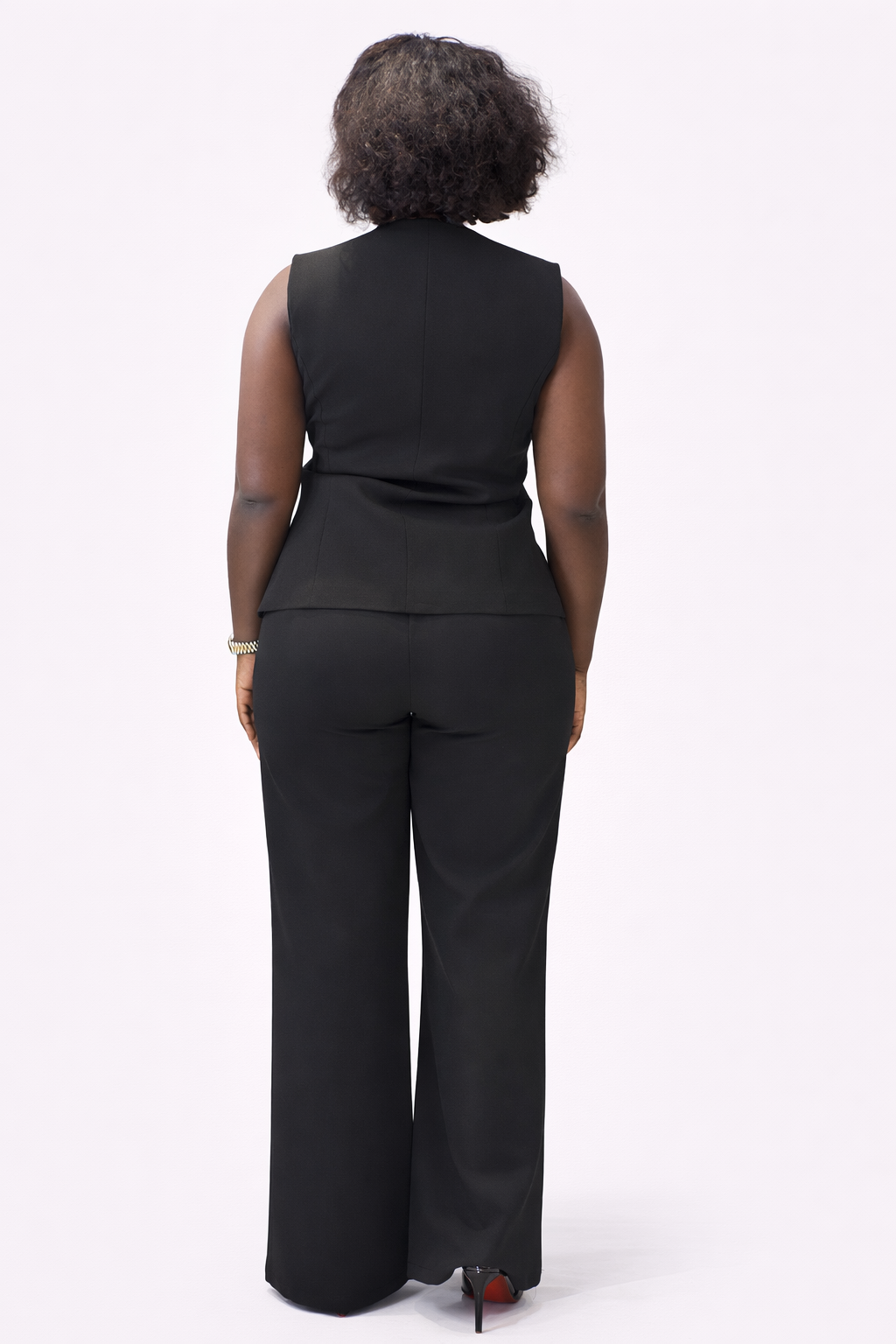 Ensemble Tailleur Sans Manches Élégance