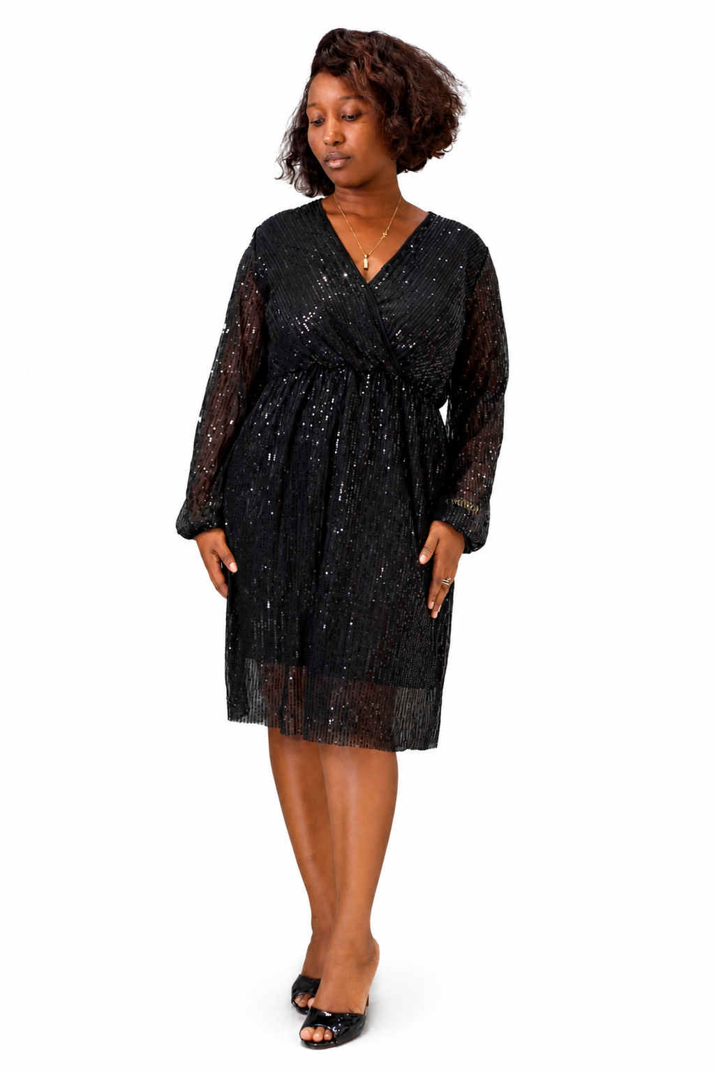 Robe Paillette Longue
